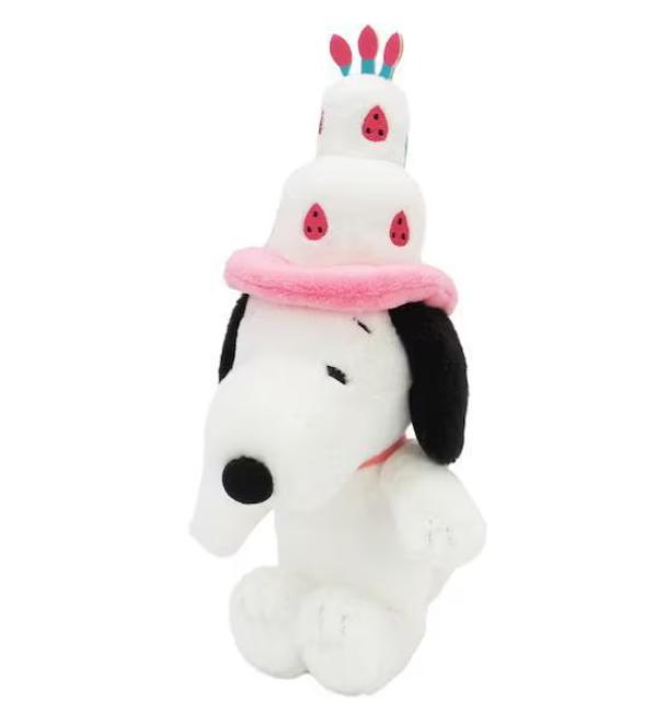 

PEANUTS Snoopy Plush Eco Bag 75th Anniversary Series Cake Hat Snoopy Japan NEW