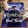 Wednesday Addams Personalized Text Carpet Suitable for Balcony Foyer Bedrooms Kitchen Antislip Carpet Office home decor