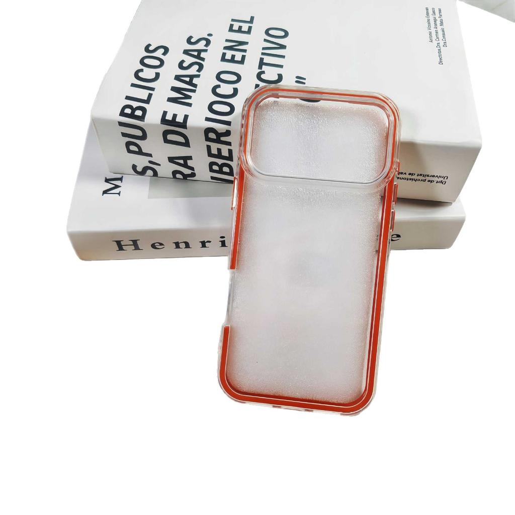 Colorful two-in-one soft case is suitable for Apple 17promax mobile phone anti-drop iPhone domestic protective case