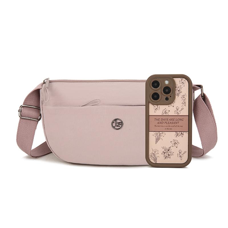 Crossbody Bag for Women Large Capacity Waterproof Nylon Multi Pocket Adjustable Wide Strap Travel Shoulder Satchel Daily Purse