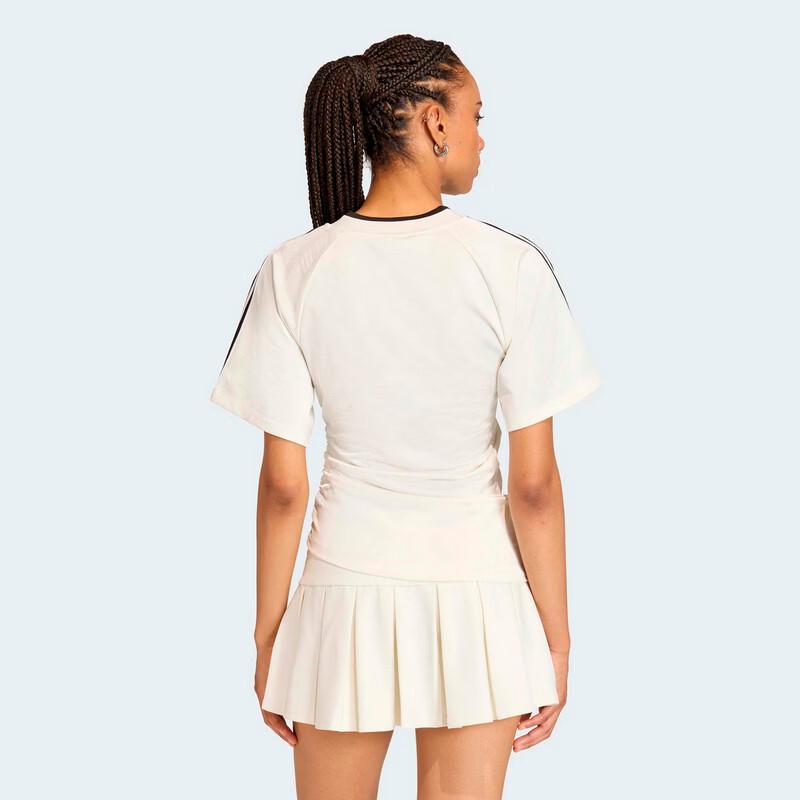 adidas Originals Women's Rouched Foot J Short Sleeve Top