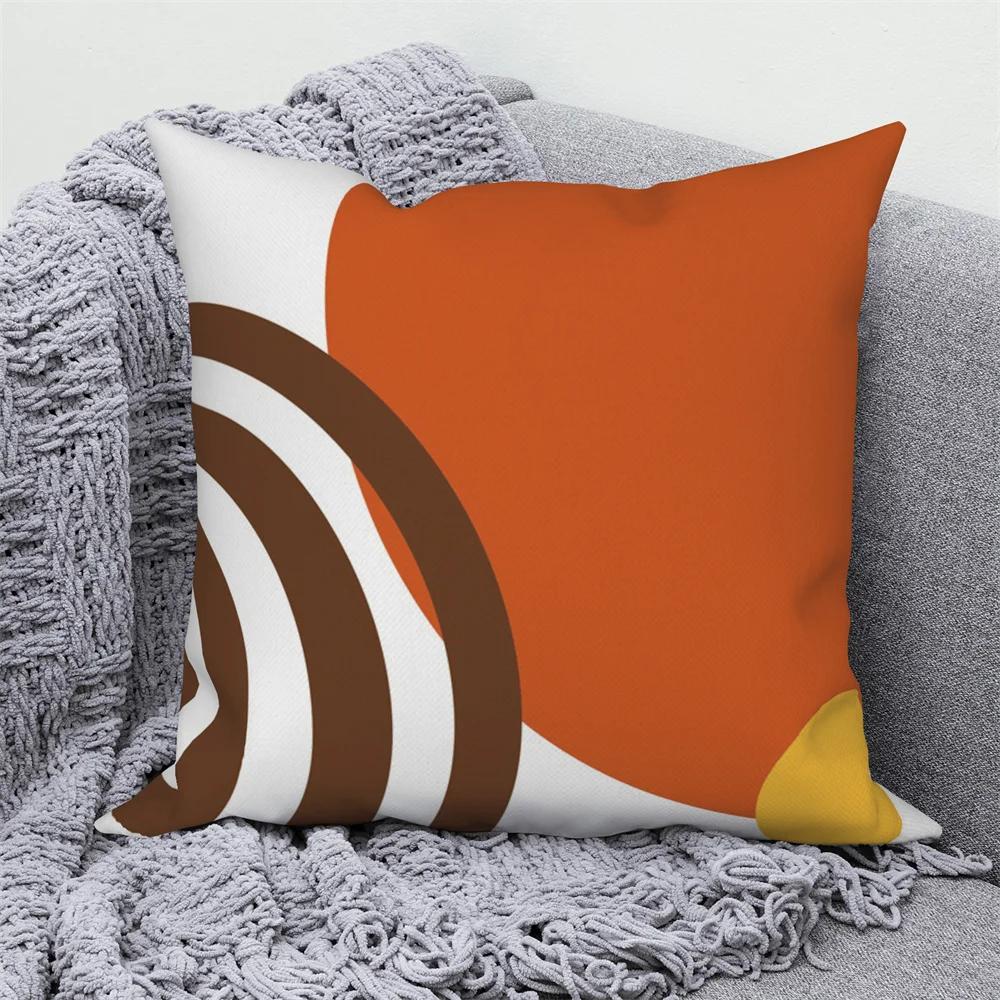 Geometric Pattern Throw Pillow Cover Home Decor Sofa Decorative   Nordic Abstract Art Cushion