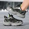 Kids Lightweight Breathable Mesh Running Shoes With Rotary Buckle Closure Boys Fall Winter
