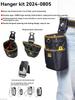 NAKIOO 1680D Rotatable Quick-hanging Nail Tool Bag Tool Pouch for Woodworking Electrician Mechanic Man Gift Tool Organizer New