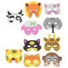 10 Stück Tiergesichtsmaske Kreative Eva Verkleidungsmaske Cartoonmaske Vorschulspielzeug Lernhilfen Für Kinder Kinder