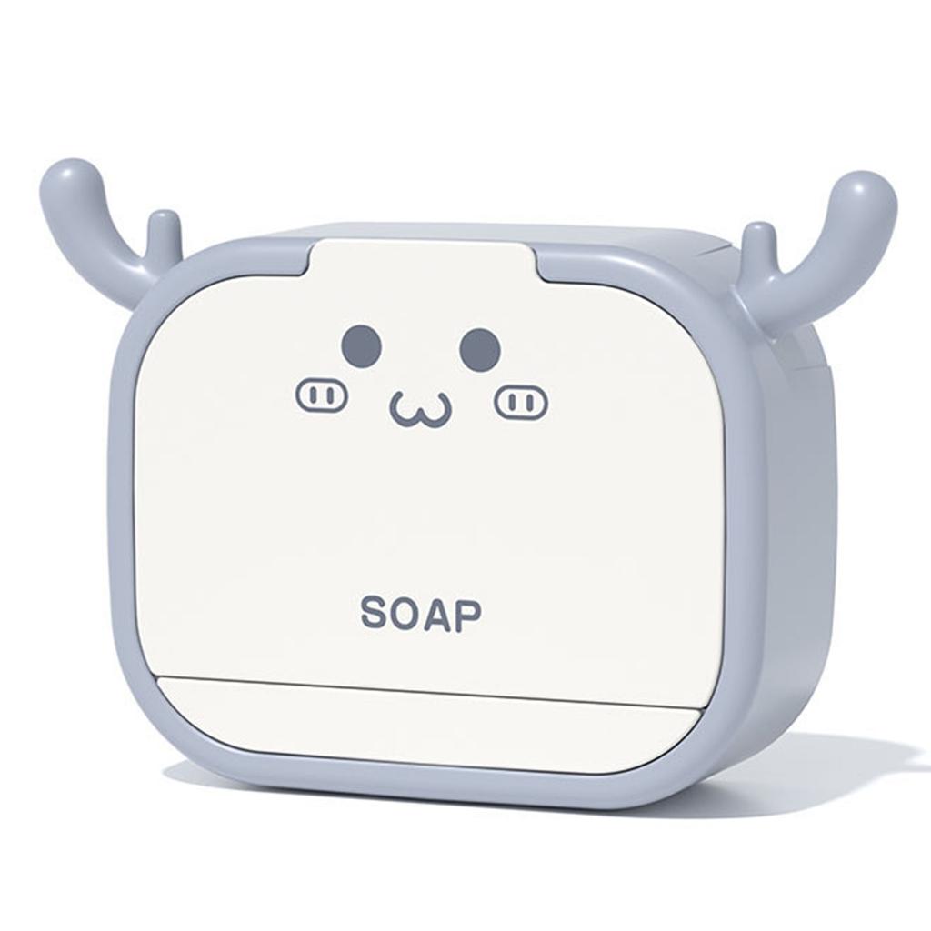 Case Soap Box Dust-proof Prevent Water Buildup With Hooks 16.5*4.5*11.6cm/ 29*4.5*11.6cm For Shower Room / Bathroom