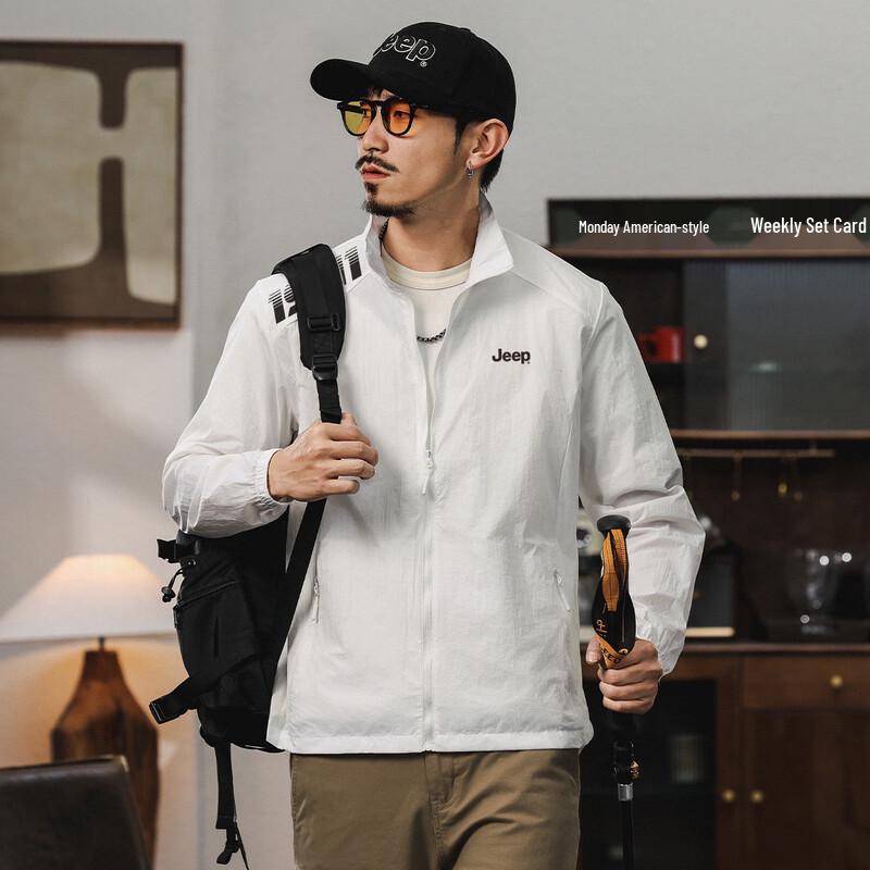 JEEP Men's Lightweight Sun Protection Jacket