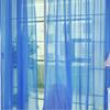 1Pcs 100*200cm Transparent Window Screens Lightweight Semi-see-through Curtains Perforations Suitable for Living Rooms Bedrooms