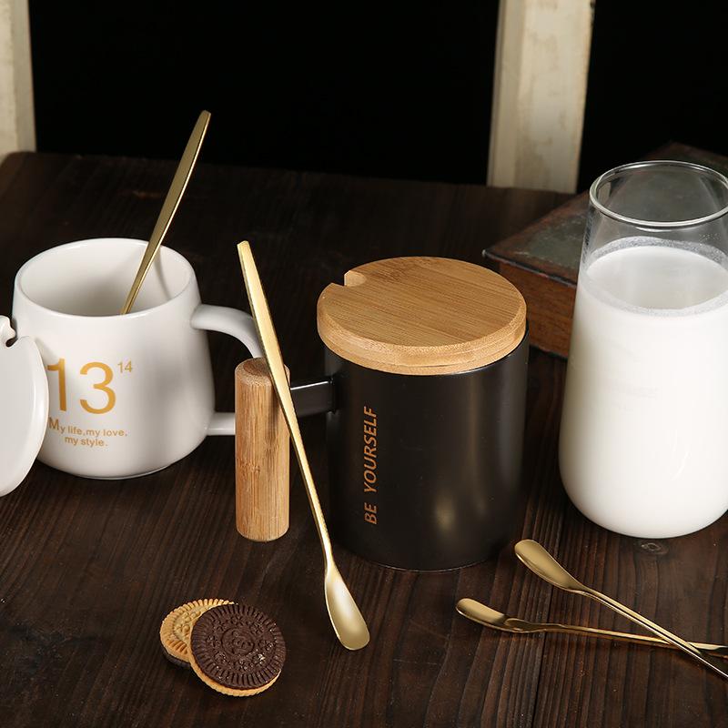 16.9cm Long Handled Stainless Steel Ice Cream Dessert Tea Spoon Colorful Coffee Spoon Dinnerware Flatware Kitchen Tools 1Pcs