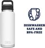 YETI Rambler 36 Bottle Vacuum Insulated Stainless Steel with Chug Cap