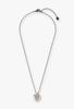 Heart Butterfly Motif Necklace SAMN198945XV [Anna Sui]