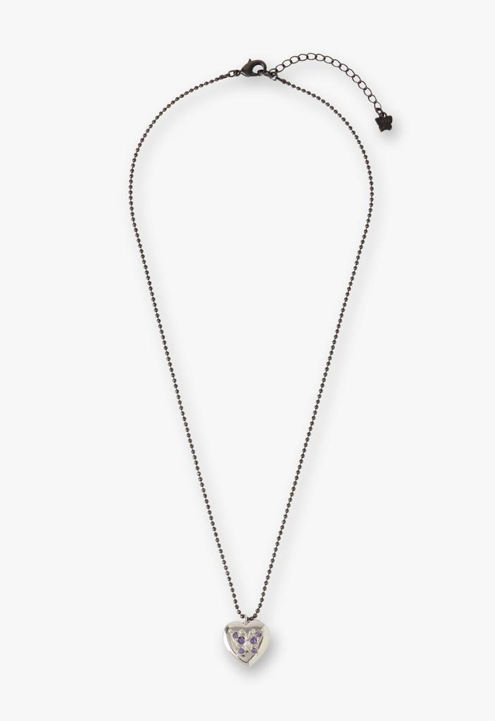 Heart Butterfly Motif Necklace SAMN198945XV [Anna Sui]