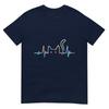 Heartbeat Cat Lover Animal Silhouette Cute Cat Tshirt