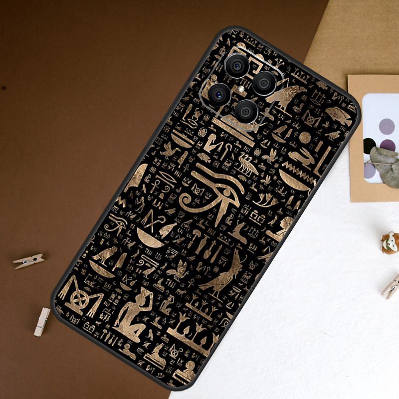 Sacred Eye of Horus Egypt Fresco Case For Honor X9a X8a X6a X7a X9b X7 X8 X9 8X Cover For Honor Magic 5 6 Pro 50 70 90 Lite