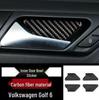 Interiér z uhlíkových vláken Středová konzole Rám řadicí páky & Lišta panelu AC CD pro VW Golf 6