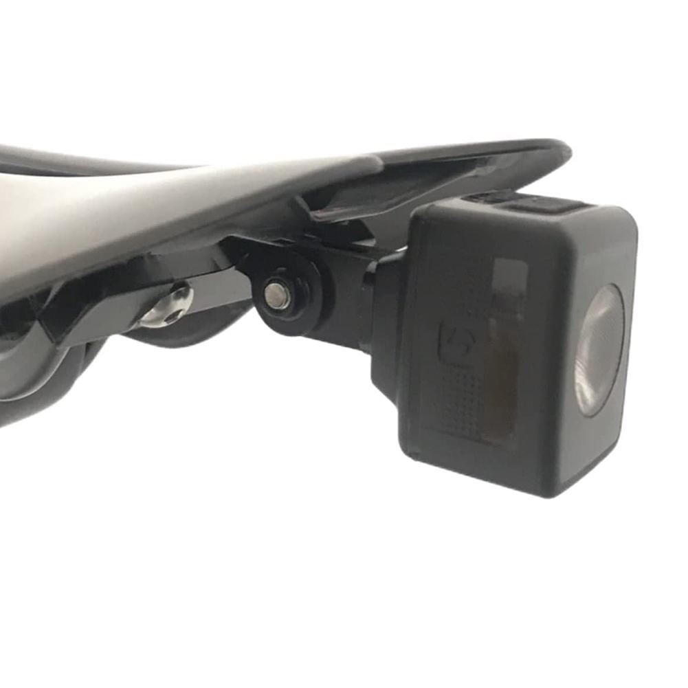 Saddle Light Mount Portable Practical Aluminum Alloy+ABS