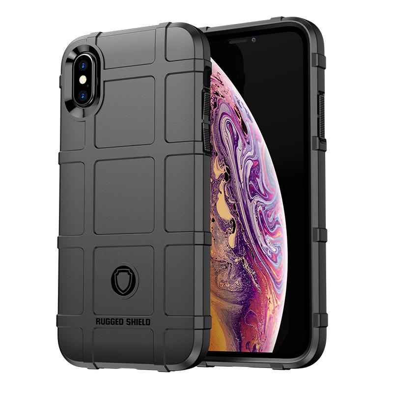 

Suitable IHoneX Phone Case Drop Resistance Shield Protective Cover Silicone Apple iPhone XR чёрный