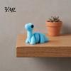 Piccola Decorazione di Dinosauro Giocattolo Stampato 3D, Mini Action Figure di Dinosauro Articolata, Giocattoli Fidget Articolazioni Mobili Decorazione da Scrivania, Bomboniere per Feste