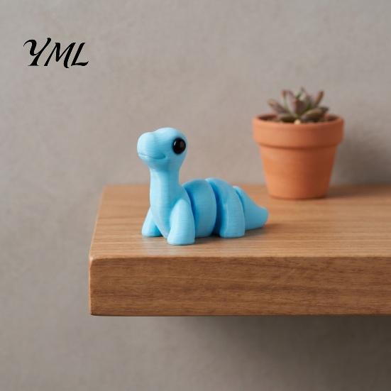 Piccola Decorazione di Dinosauro Giocattolo Stampato 3D, Mini Action Figure di Dinosauro Articolata, Giocattoli Fidget Articolazioni Mobili Decorazione da Scrivania, Bomboniere per Feste