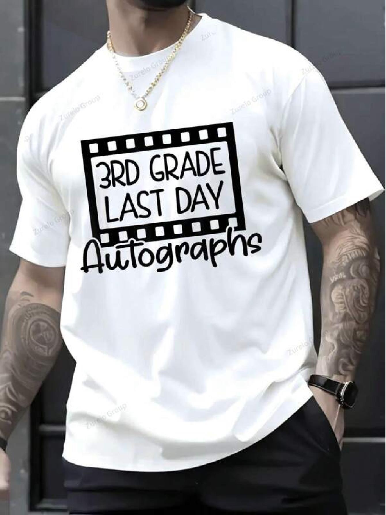 Cotton Summer Tops Graphic T-shirt XXXXL