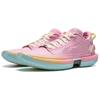 Li Ning Trendy Comfortable Non-Slip Breathable Low-Top Basketball Shoes Men Sneakers Fengxian-Pink ABFU013-2