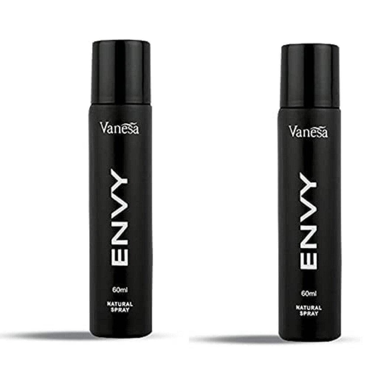 

Envy Vanesa Perfume Natural Spray For MEN Pack Of 2 & Each 60ml Free ship 1540-2%