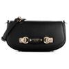 Mimina Flap Crossbody Bag Women's Black Shoulder Handbag Compact Fashion Bag