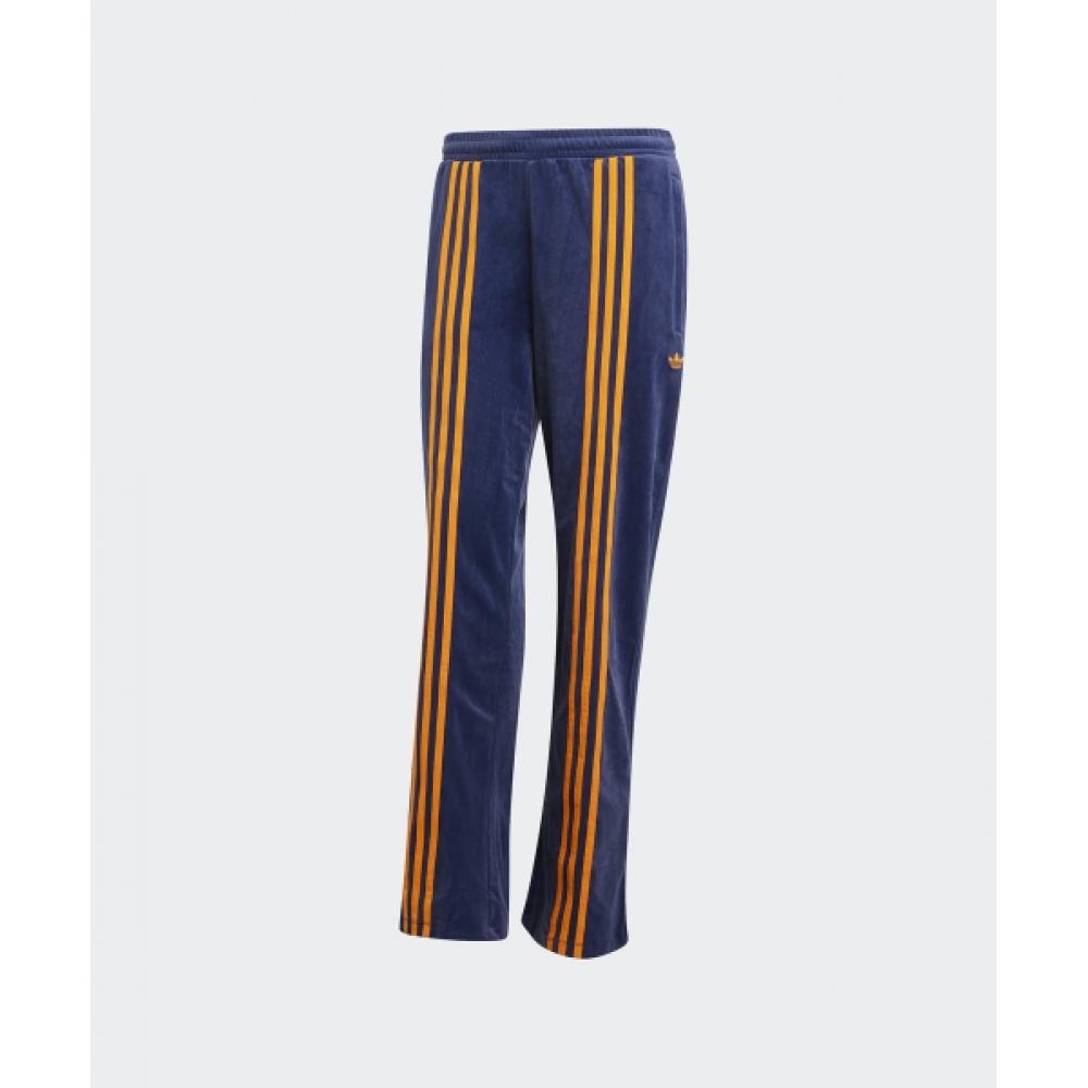 ★adidas★ 70s velour track pants navy orange JN8290 Adidas 70s Velour Track Pants Navy Orange Jn8290 – buy the