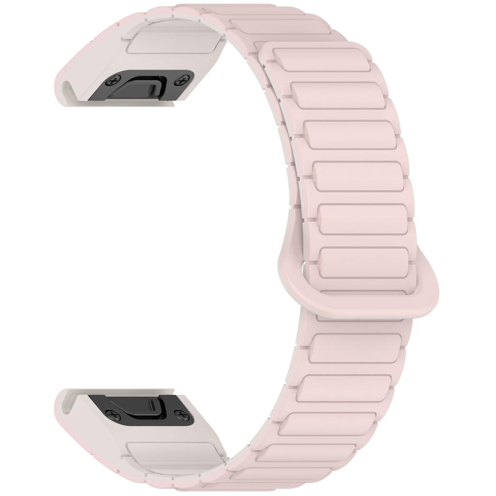 20mm 22mm 26mm Schnellwechsel Magnetischer Schnellverschluss Silikon Uhrenarmband für Garmin Fenix 7 8 Pro Forerunner 970 Sport Armband