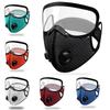 New Cycling Face Mask With Filter Goggles Dust Mask Sport Washable Reusable Facemask For Men Bandana Actived Carbon Filters