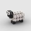 Cute And Creative Small Animal Sheep Building Blocks Toys,  Cartoon Pet Gifts For Children