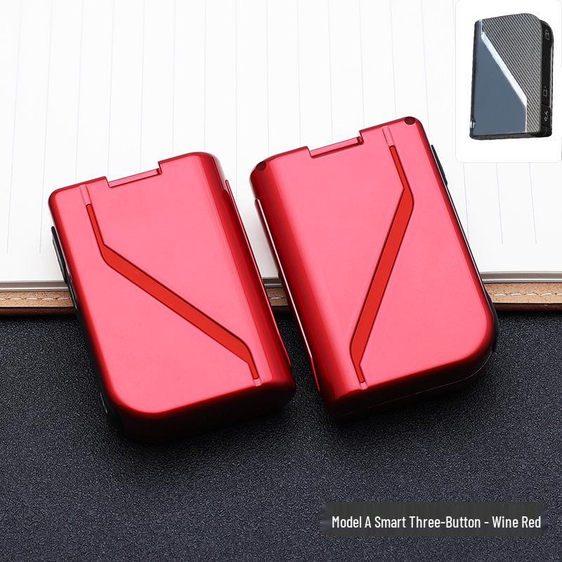 Lynk & Co Modische Schlüsselhülle: Stilvolle Autoschlüsseltasche mit Schnallendesign zur Schlüsselmodifikation und personalisierten Dekoration