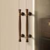 Nordic Furniture Handles Bronze Bedroom Wardrobe Door Handles Zinc Alloy Handles for Cabinets and Drawers Shoe Cabinets Pulls