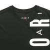 Air Jordan Alphabet Sports Round Neck Short Sleeve T-Shirt Men's Black Gift for Him CZ8403-010