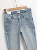 Hot Girl Low-Rise Slimming Butt-Lift Micro-Flare Slim-Fit American Style Jeans