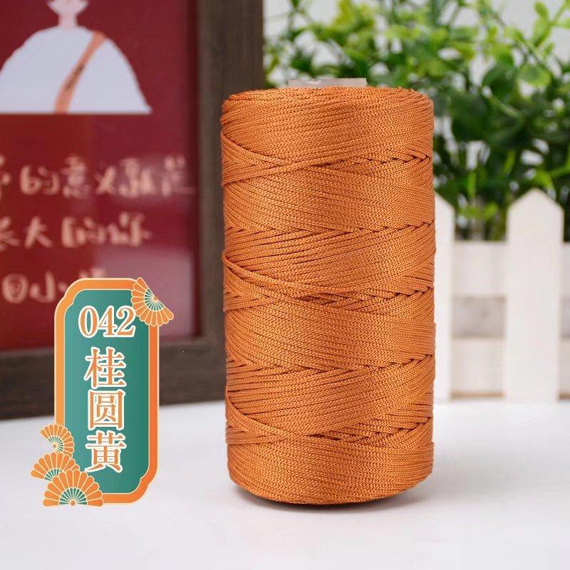 Mercerized Ice Hemp Thread 100G Shaft Medium And Thin Hollow Thread Sun Hat Shoes Crochet Hand-Woven Thread Full Free Shipping