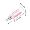 Stainless Steel Dog Nailclippers Non-Slip Manual Dog Toenail Clippers for Grooming for Home Indoor Travel All Breeds Seniors