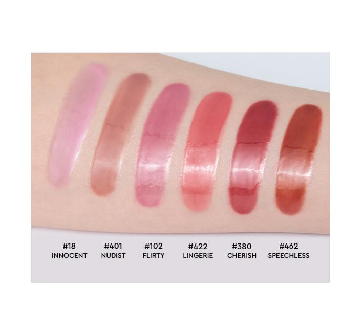 Hera Sensual Nude Gloss 5g – K-Beauty Glassy Lip Gloss Worn by Jennie | 6 Korean Trending Shades