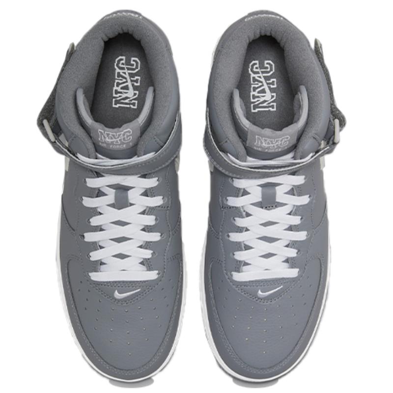 Nike Air Force 1 Mid Jewel Qs 'NYC Cool Grey' Sneakers DH5622-001