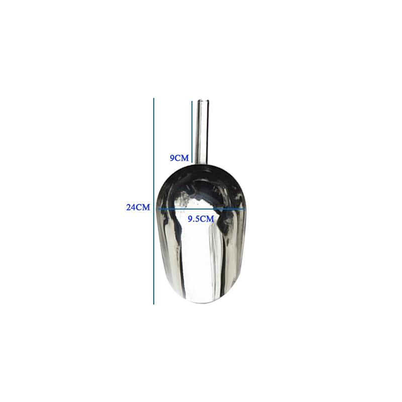 8/9/10/11inch Ice Scoops 1pcs Bin Metal Tools Flour