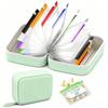 7/14pcs Portable 7-Day Pill Organizer Leakproof Weekly Pill Storage Bag  Travel Use