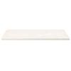 VidaXL Dessus de table blanc 100x50x2,5 cm bois de pin massif 824406