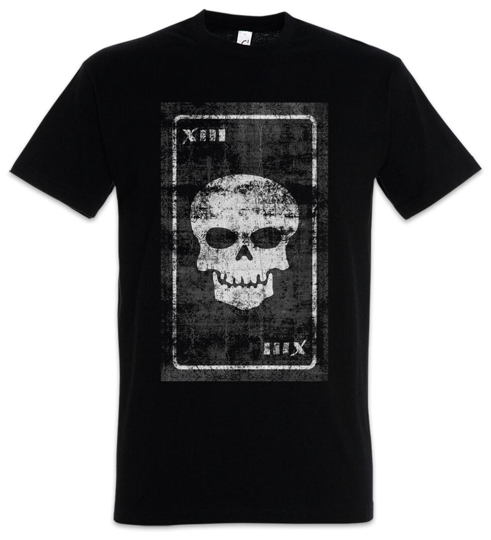 Tarot Death T-Shirt Card Cards Symbol Sign Logo Insignia Reaper XS