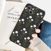 Popular Small Daisy Flowers Are Suitable for Iphone17 All-inclusive Mobile Phone Case Apple 16 Anti-wear and Drop Silicone Cover