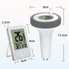 1 Set Outdoor Floating Thermometers Digital Swimming Pool Thermometer For Swimming Pool Bathrooms Aquarium Accessories