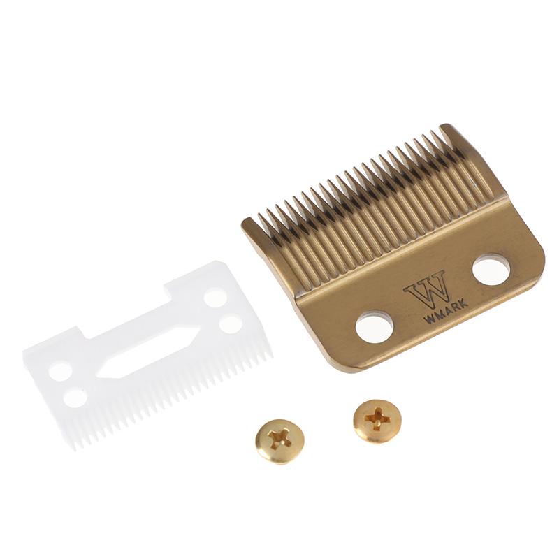 1Set Hair Clipper Blade Golden With Ceramic Blade For Cordless Clipper