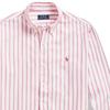 Polo Ralph Lauren Ss23 Striped Logo Embroidered Long Sleeve Shirt Men Shirts Pink MNPOWOV16822908-650