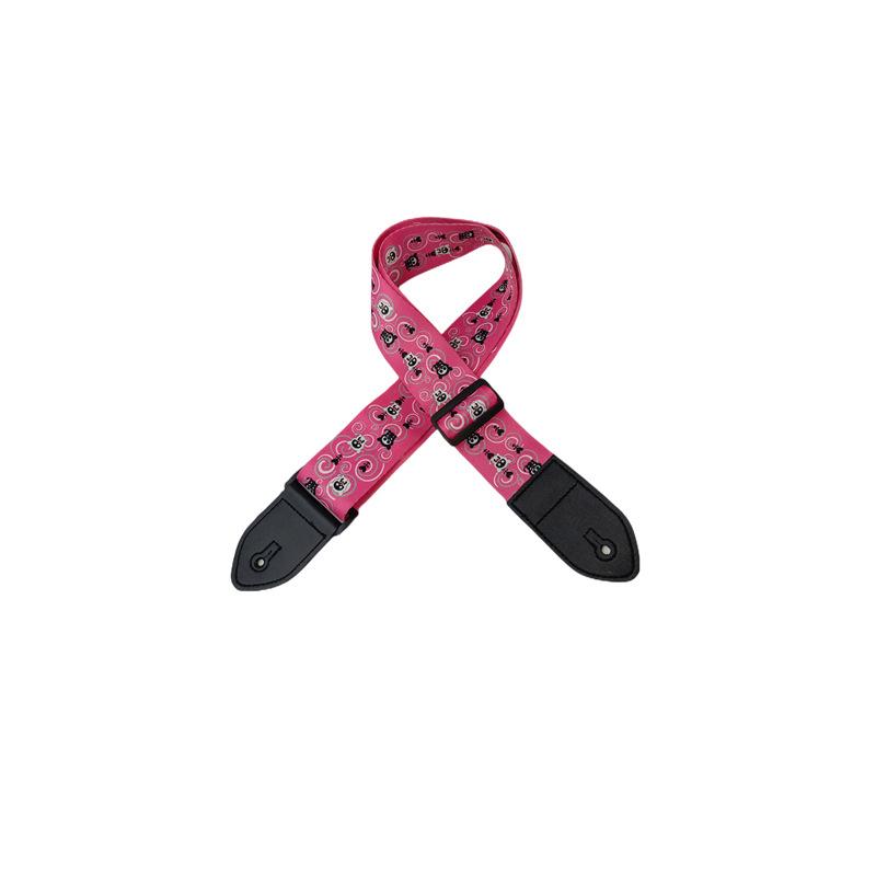 36 Inch Embroidered Electric Guitar Shoulder Strap Heat Transfer Printed Folk Guitar Bag Strap Piano Strap