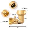 Corrosion Resistant RVs Water System Filler Port Accessories Easy Snap On Installation For All Season Road Trips