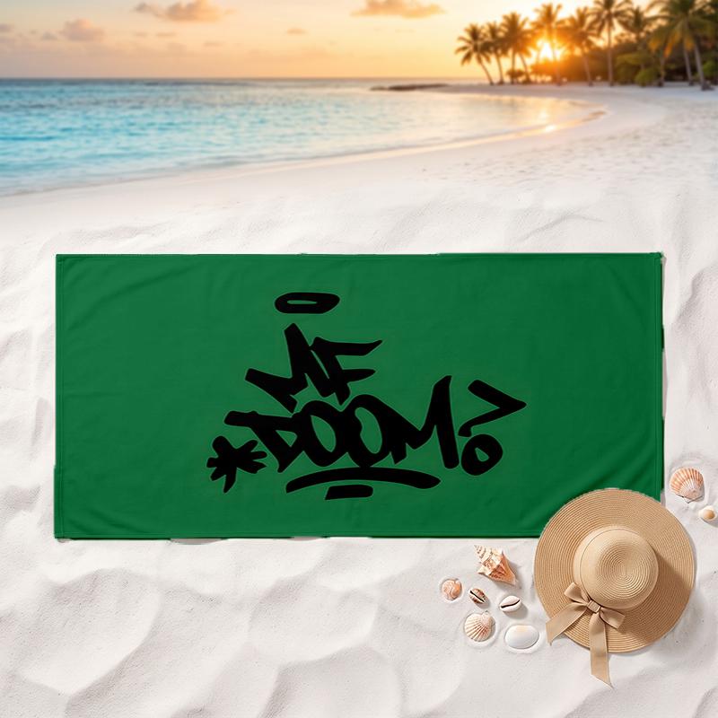 Doom Soft and comfortable beach towel perfect for vacations and poolside use an ideal gift for summer holidays